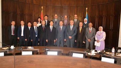 رئيس جامعة الإسكندرية يستقبل قنصل الصين ووفد اللجنة الدائمة لمجلس نواب مقاطعة جويتشو