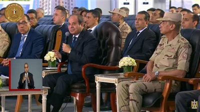عاجل.. الرئيس السيسي : الدولة تصدت للتحديات.. ونحتاج لتطوير نظم الرى والزراعة