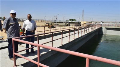 محافظ أسيوط يتفقد توسعات محطة معالجة صرف صحي المشايعة بنسبة 85% 