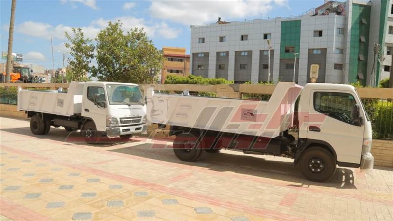 سيارات النظافة الجديدة