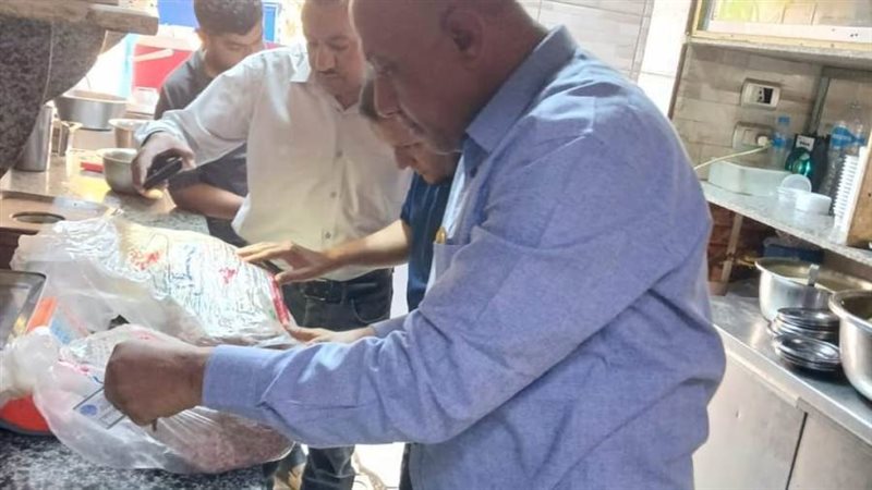 جانب من الحملات التموينية