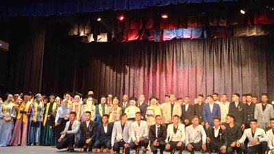 نائب محافظ الوادي الجديد تشهد حفل تخرج الدفعة الأولى من خريجي المعهد الفني الصحي 