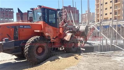 إزالة التعديات على أراضي أملاك الدولة والأراضي الزراعية بسيدي سالم