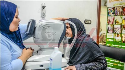 الكشف علي 33,541 مريض عيون ضمن المرضى الأولى بالرعاية بكفر الشيخ