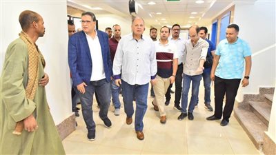 محافظ أسيوط ومساعد وزير الصحة يتفقدان مستشفى بني محمديات بأبنوب