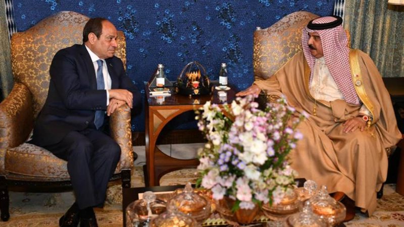 الرئيس السيسي و ملك