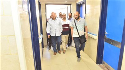 محافظ أسيوط ومساعد وزير الصحة يتفقدان أعمال تطوير مستشفى حميات ديروط