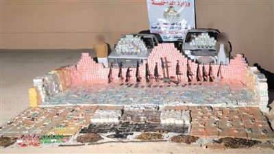 في ضربة حاسمة.. الداخلية تضبط بؤرة مخدرات بمطروح بمواد مخدرة تقدر بـ284 مليون جنيه 