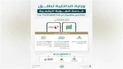 الداخلية السعودية تطلق خدمة الهوية الرقمية للقادمين بتأشيرة حج هذا العام 1445هـ