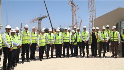 الانتهاء من تركيب المستوى الأول من وعاء الاحتواء الداخلي لمبنى مفاعل الضبعة