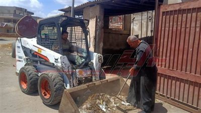 رفع 140 طن قمامة بعاصمة كفر الشيخ