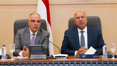 وزيرا الرى والنقل يناقشان موقف المشروعات المشتركة بين الوزارتين