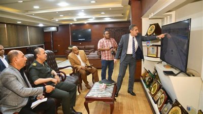 الغربية: متابعة مستمرة للموقف التنفيذي لكورنيش المحلة ومحور النعناعية