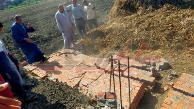 حملات مستمرة لتنفيذ قرارات إزالة للبناء المخالف بكفر الشيخ