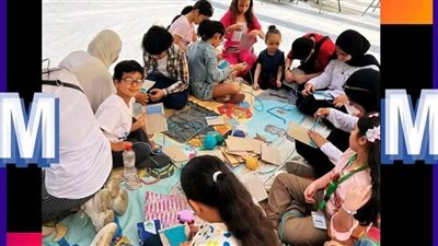 في اليوم العالمي للمتاحف تدفق الزيارة باليوناني الروماني وعقد العديد من الورش 