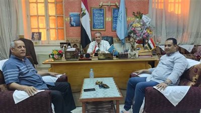 المصريين الأحرار بأسيوط يلتقون وكيل وزارة التعليم الجديد