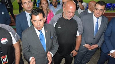 بالصور.. وزير الرياضة يدعم لاعبي منتخب الساق الواحدة قبل مواجهة بوروندي بـ