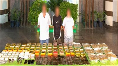 القبض على 3 عناصر إجرامية وبحوزتهم مخدرات ونصف مليون جنيه بالقليوبية 