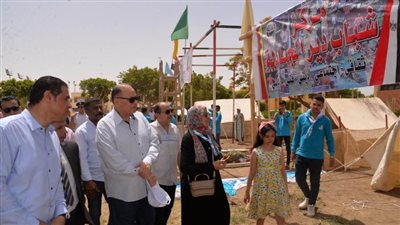 محافظ أسيوط يشهد ختام الأنشطة الكشفية بالمنتدى الرياضي بأسيوط الجديدة