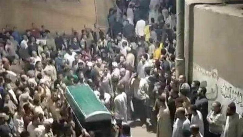 جنازة ضحايا معدية