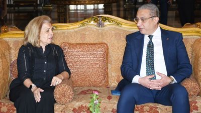 محافظ الفيوم ورئيس المجلس القومي لحقوق الإنسان يبحثان القضية السكانية