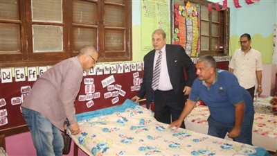 تجهيز 18 استراحة للمشاركين والقائمين على امتحانات الدبلومات الفنية ببنى سويف