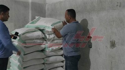 كفر الشيخ: ضبط 53 شيكارة دقيق بلدى مدعم بماكينة طحين  