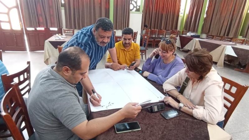 جانب من الورشة