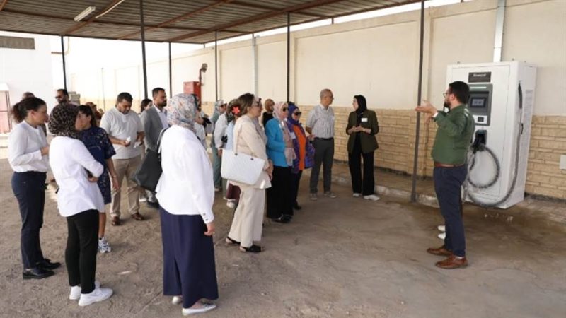 زيارة الوفد الدولي