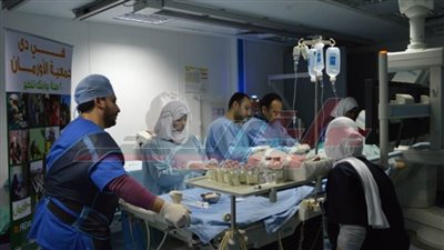 إجراء 2447 عملية قلب بقرى ونجوع كفر الشيخ 