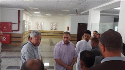 غطاس يتابع سير العمل وتلقى ملفات التصالح بالمركز التكنولوجي بالنمرية