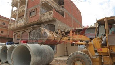 توسعة ورفع كفاءة طريق «أابوعمر ــ القطاع الأوسط» بعاصمة كفر الشيخ 