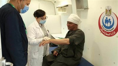 توقيع الكشف الطبي على 1462 حالة خلال قافلة طبية بقرية رسلان بمركز المنيا