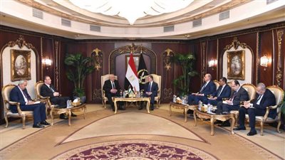 وزير الداخلية يستقبل نظيره الفلسطيني والوفد المرافق له
