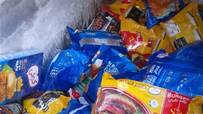 ضبط أغذية غير صالحة للاستهلاك في الغربية