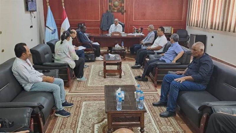 رئيس غارب يستقبل