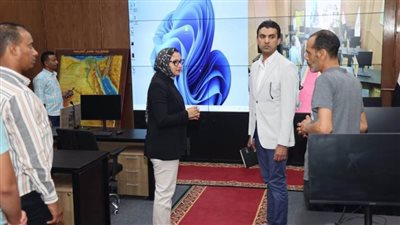 محافظ الوادي الجديد يبحث إنشاء مركز تدريب معتمد