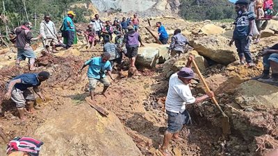 الأمم المتحدة تواصل دعم جهود الإنقاذ في بابوا غينيا الجديدة