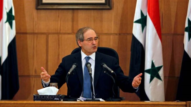 وزير الخارجية السوري