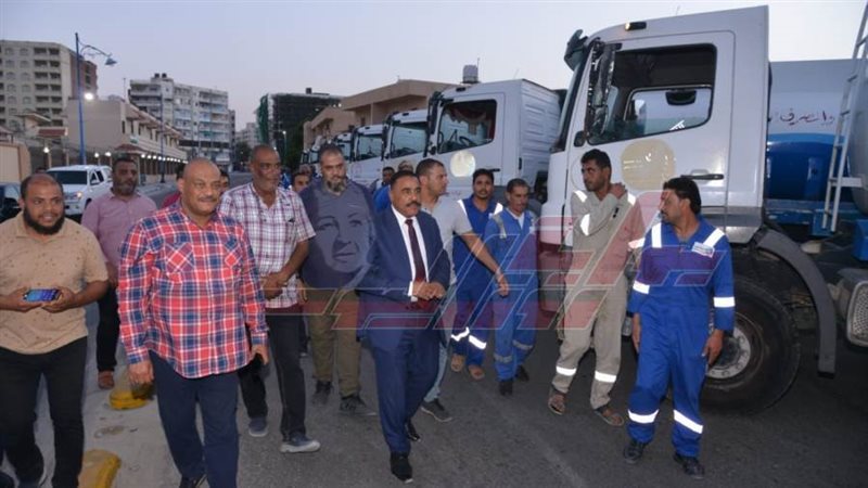 محافظ مطروح يتفقد