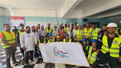 حصول محطتي رفع صرف صحي وشبكاتها على شهادة الإدارة الفنية المستدامة TSM بسوهاج 