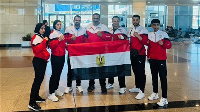 بعثة المواي تاي تغادر إلى اليونان للمشاركة في بطولة العالم للكبار