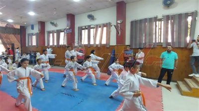 احتبارات ترقي الأحزمة بالرياض لعدد 42 لاعبًا ولاعبة بكفر الشيخ