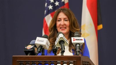 السفيرة الأمريكية بالقاهرة: 
