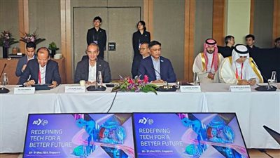  وزير الاتصالات يبحث مع نظيرته بسنغافورة تعزيز التعاون المشترك بين البلدين