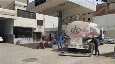ضبط 2000 لتر سولار بمحطة وقود قبل بيعها بالسوق السوداء بكفر الشيخ
