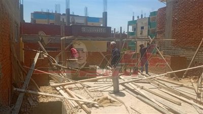 استمرار إزالة التعديات ومخالفات البناء بقلين