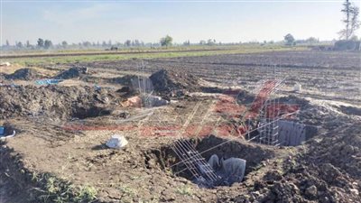 إزالة التعديات على الأراضي الزراعية بالحامول في كفر الشيخ