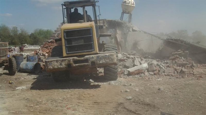 إزالة تعديات بالغربية