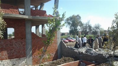 وقف تعديات وحالات بناء مخالف في الغربية